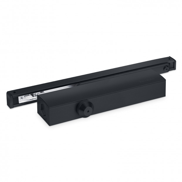 Доводчик дверной NOTEDO DC-045-155 SL+HO+DA+BC PRO (ЧЕРНЫЙ)