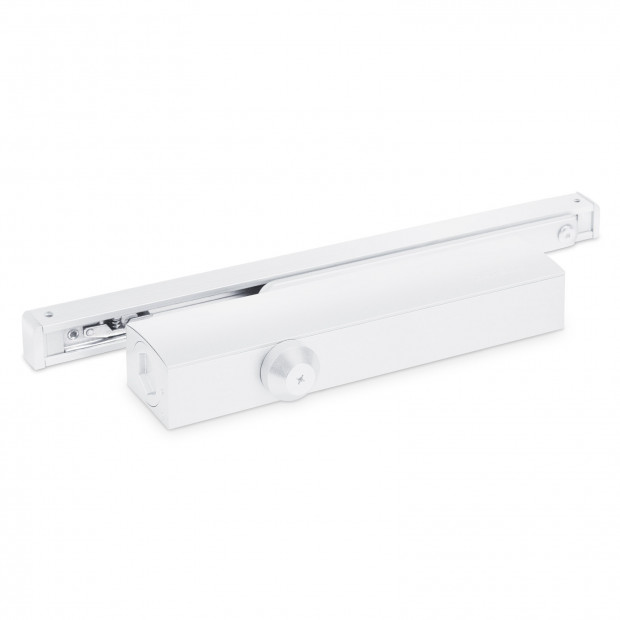Доводчик дверной NOTEDO DC-045-155 SL+HO+DA+BC PRO (Белый)